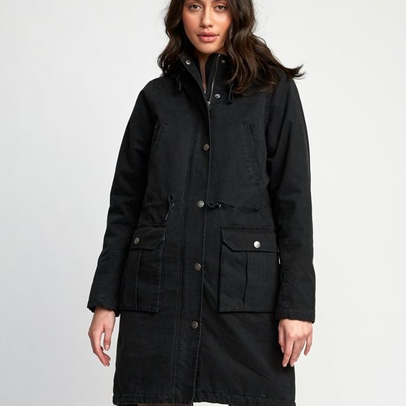 RVCA Managed Parka Coat - Picture 3 of 3